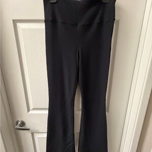 Athleta Black Ribbed Pants